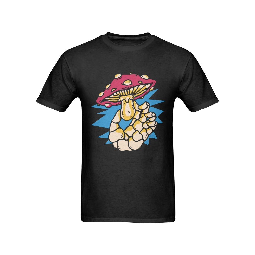 Men's Mushroom Streetwear Classic Fit T-shirt