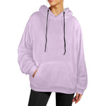 Women's Dog Mother Abstract Flannel Hoodie