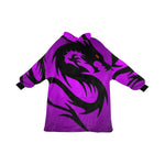 Men's Mortal Combat Abstract Blanket Hoodie