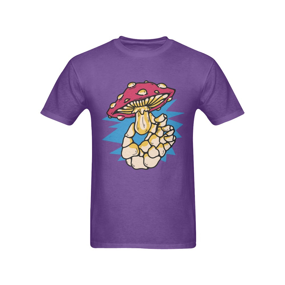 Men's Mushroom Streetwear Classic Fit T-shirt