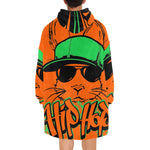 Men's Hip Hop Streetwear Blanket Hoodie