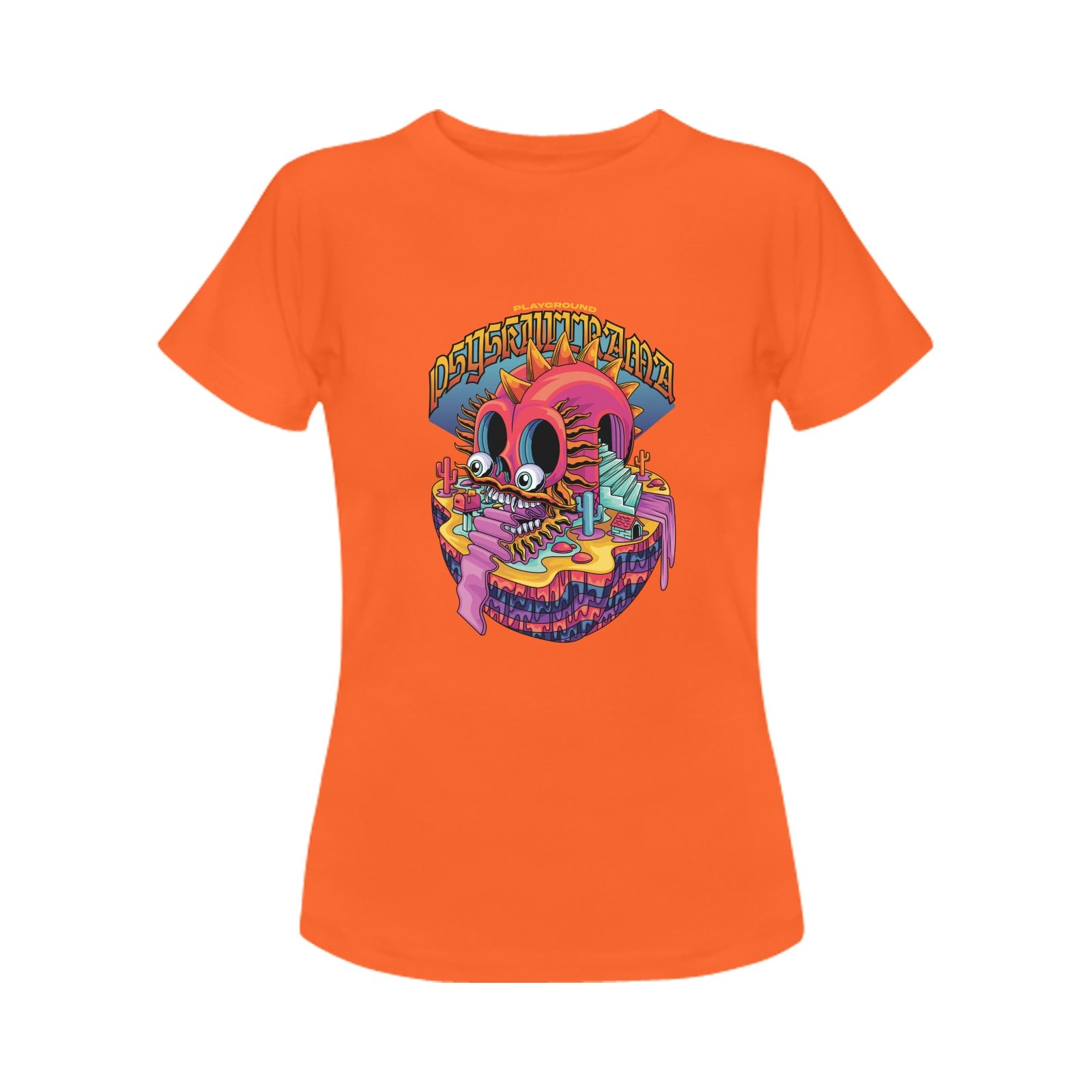 Women's Playground Acid & Punk Classic Fit T-shirt