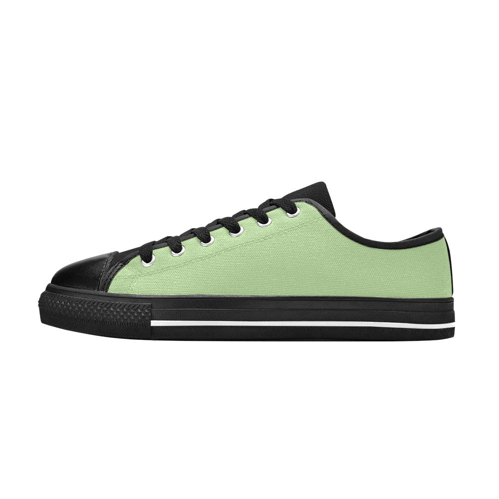 Men's Laurel Green Solid Low Top Shoes