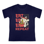 Men's Eat Repeat Streetwear Classic Fit T-shirt