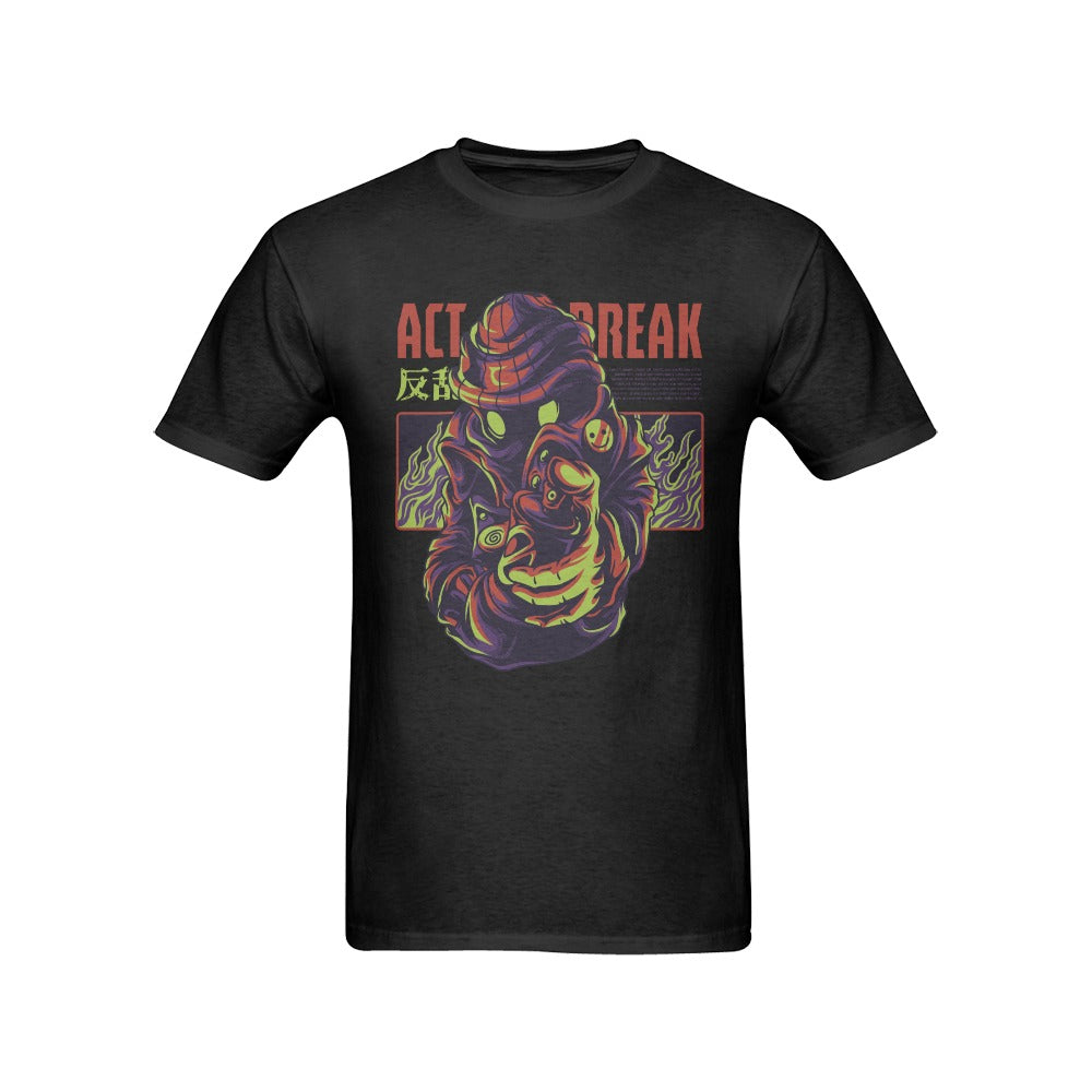 Men's Act Break Streetwear Classic Fit T-shirt