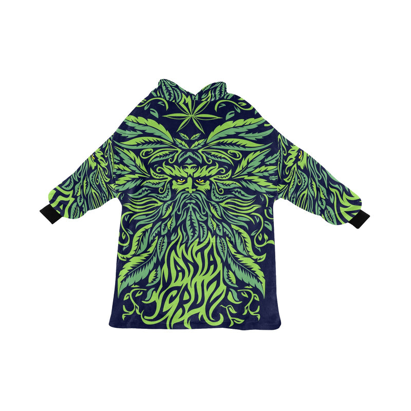 Men's Psychedelic Trippy Blanket Hoodie
