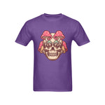 Men's Mushroom Skull Streetwear Classic Fit T-shirt