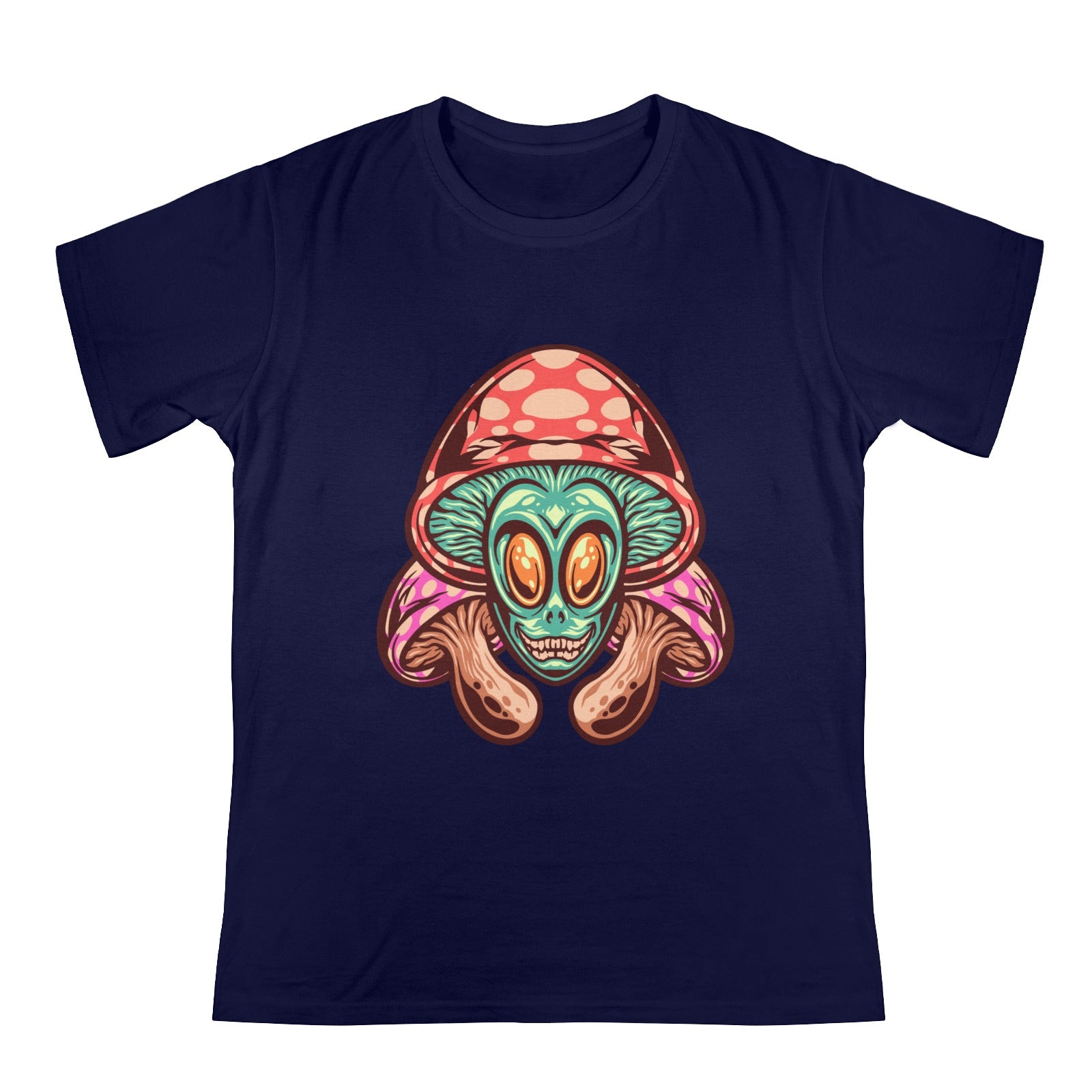 Men's Mushroom Alien Streetwear Classic Fit T-shirt