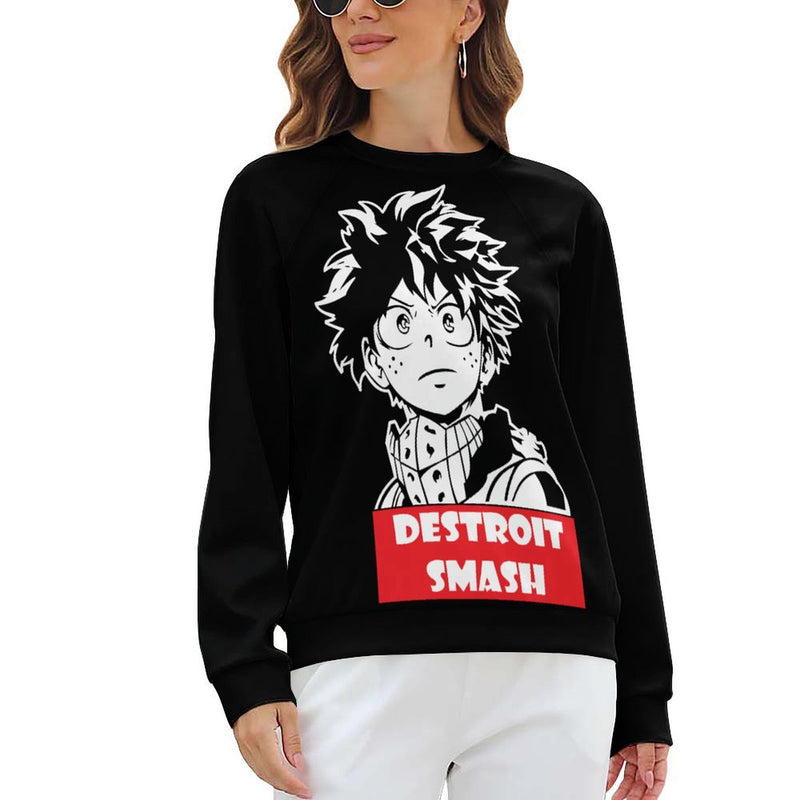 Women's Izuku My hero academia Anime Sweatshirt