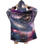 Men's Spiral Nebula Abstract Blanket Hoodie