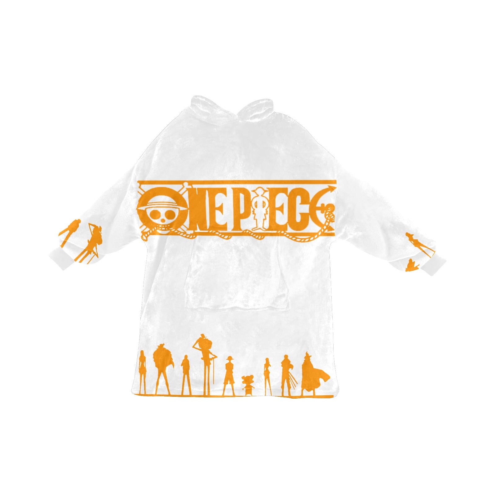 Women's One Piece Anime Blanket Hoodie