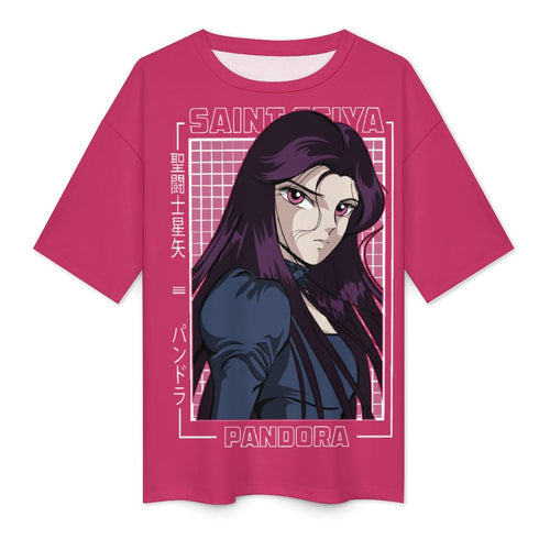 Women's Saint Seiya Anime Oversized T-shirt