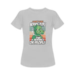 Women's Morning People Abstract Classic Fit T-shirt