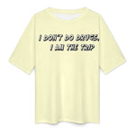 Men's I'm The Trip Typography Oversized T-shirt