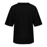 Men's Beer Solution Typography Oversized T-shirt
