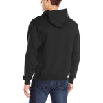 Men's Black Solid Classic Hoodie