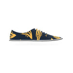 Men's Midnight Flame Abstract Low Top Shoes