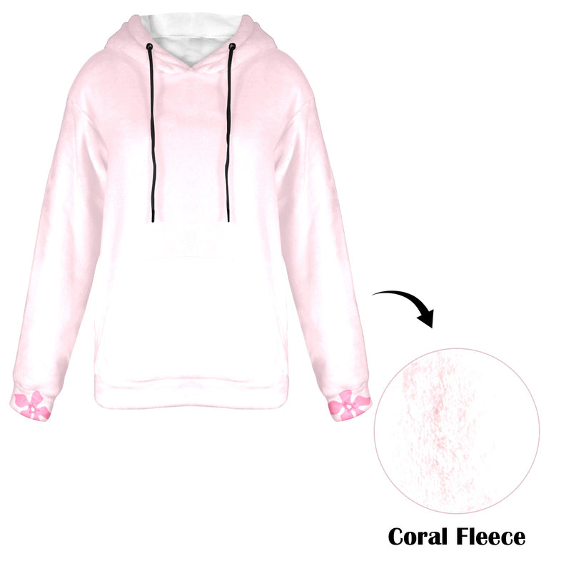 Women's Elizabeth Anime Flannel Hoodie