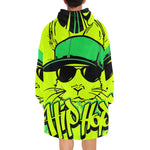 Men's Hip Hop Streetwear Blanket Hoodie