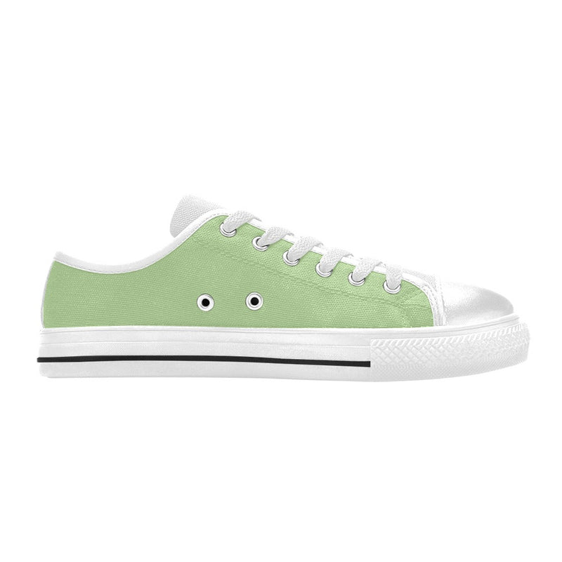 Men's Laurel Green Solid Low Top Shoes