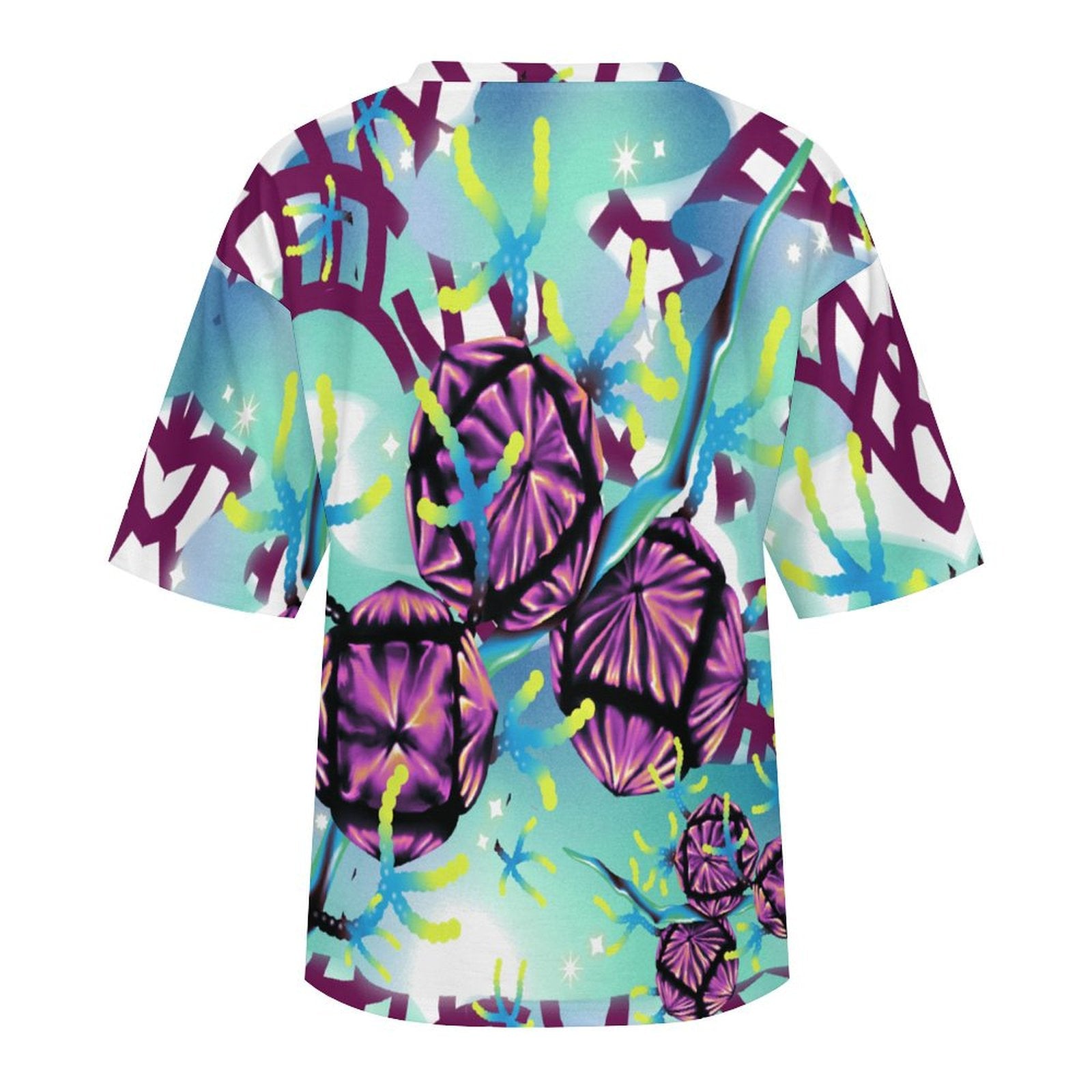 Men's Psychedelic Art Acid & Punk Oversized T-shirt
