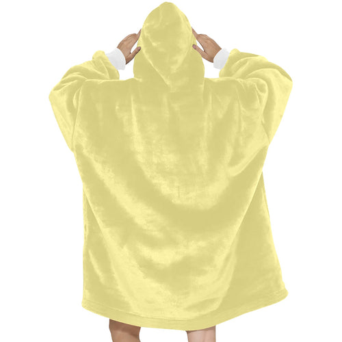 Women's Flax Solid Blanket Hoodie