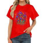 Women's Melting Mushroom Acid & Punk Classic Fit T-shirt