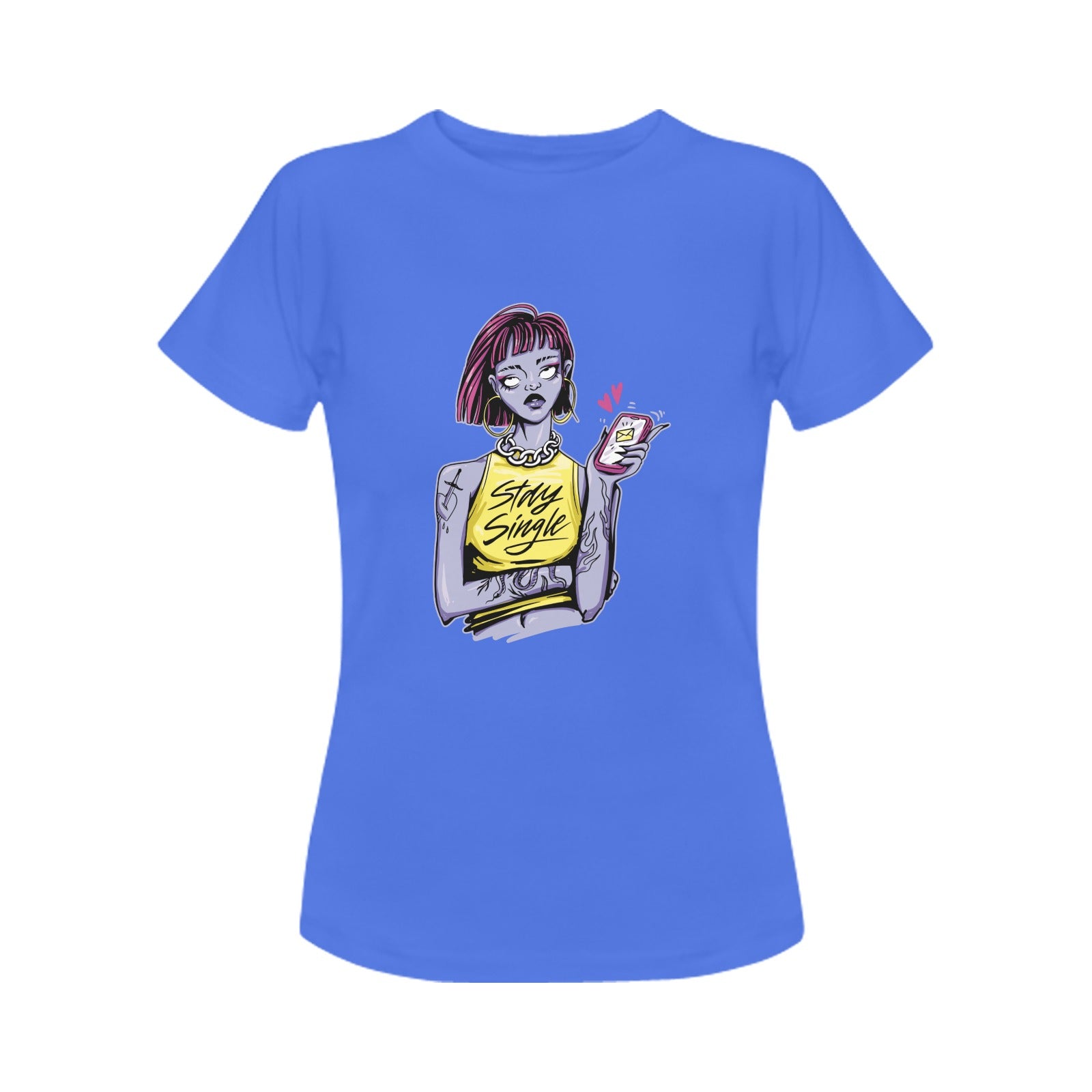 Women's Stay Single Streetwear Classic Fit T-shirt