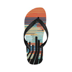 Women's Sunrise City Light Abstract Flip Flops