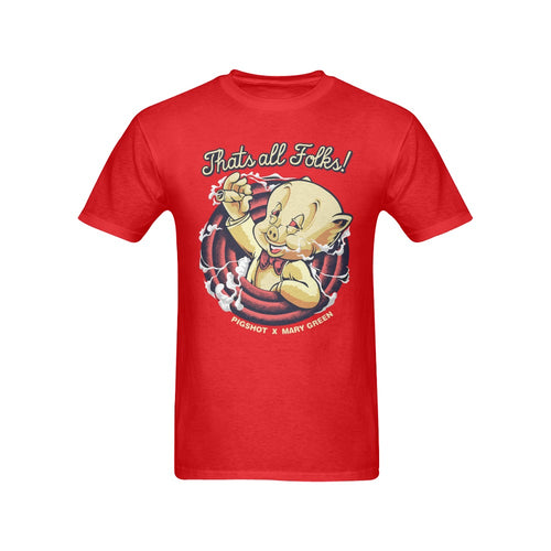 Men's That's All Folks Streetwear Classic Fit T-shirt