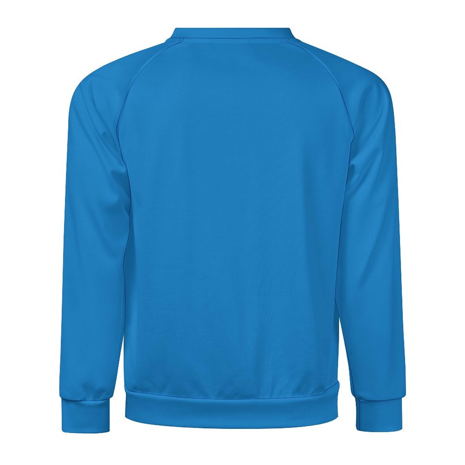 Men's Ocean Boat Blue Solid Sweatshirt
