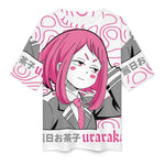 Women's Uraraka My Hero Academia Anime Oversized T-shirt