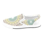 Women's Ethereal Bloom Abstract Slip-on Shoes