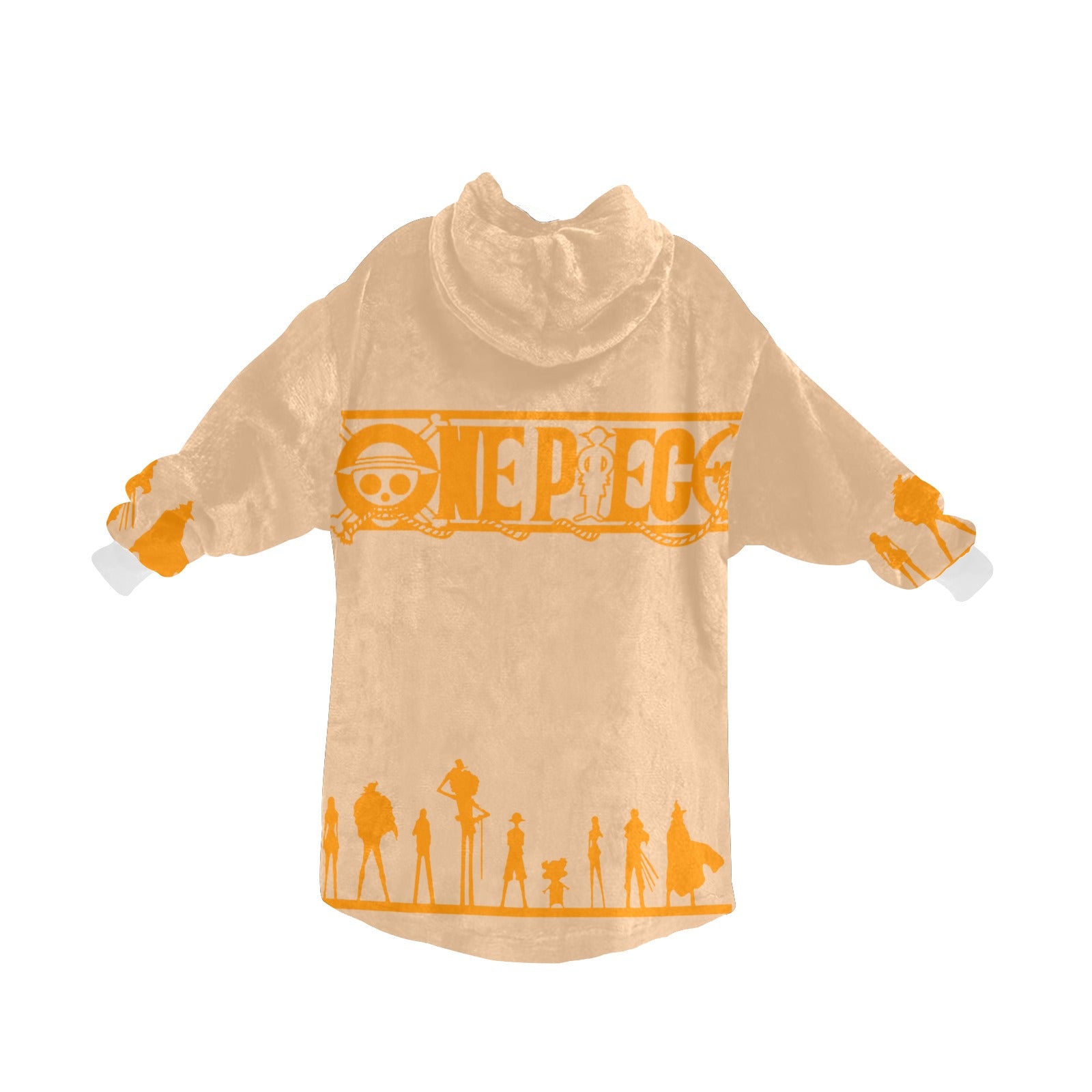 Women's One Piece Anime Blanket Hoodie