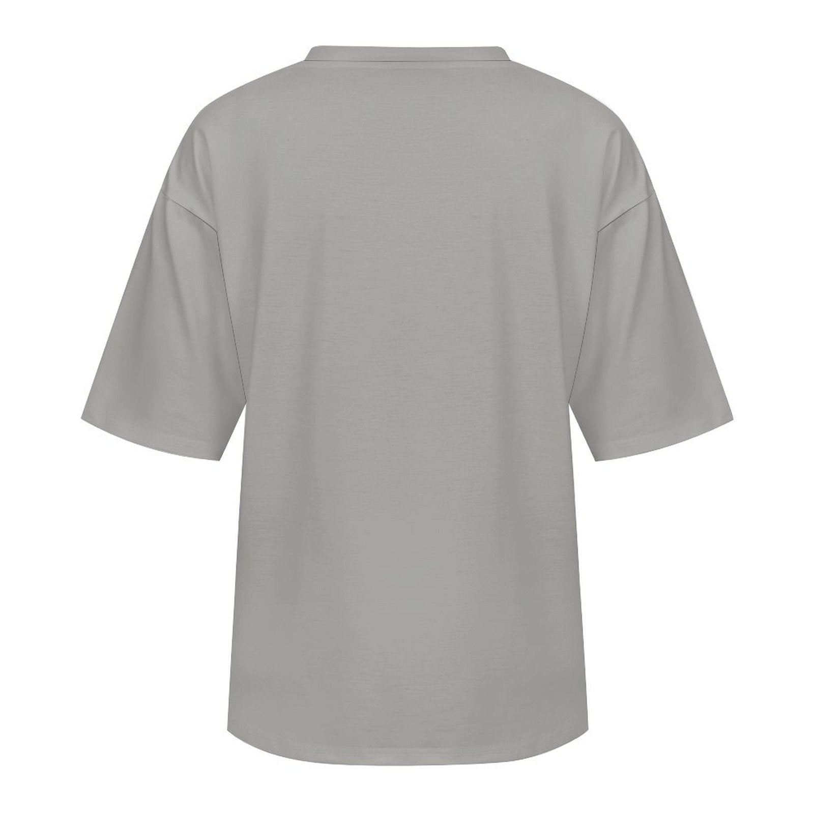 Men's My Bucket List Typography Oversized T-shirt