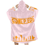 Women's One Piece Anime Blanket Hoodie