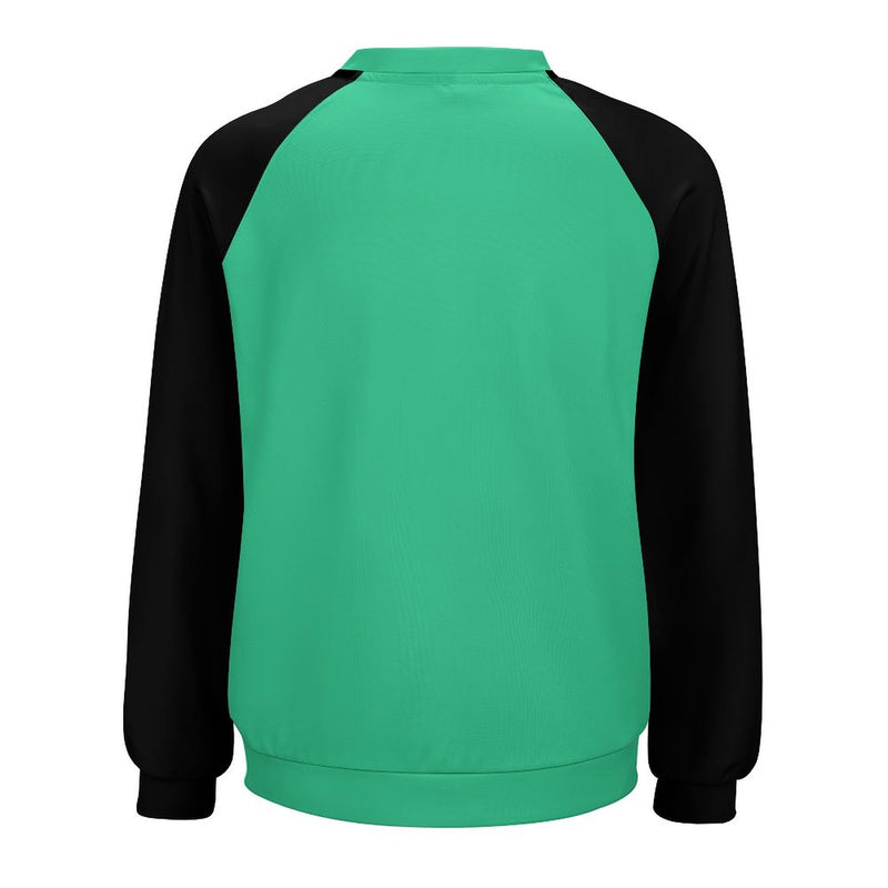 Women's Mountain Meadow & Black Solid Sweatshirt