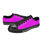 Men's Deep Magenta Low Top Shoes