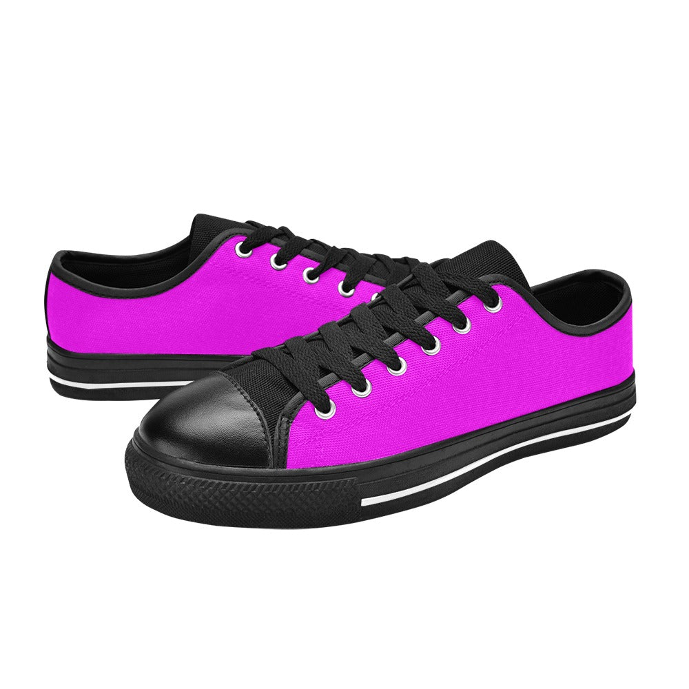 Women's Deep Magenta Low Top Shoes
