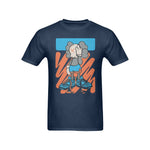 Men's Dumb Skull Dude Streetwear Classic Fit T-shirt