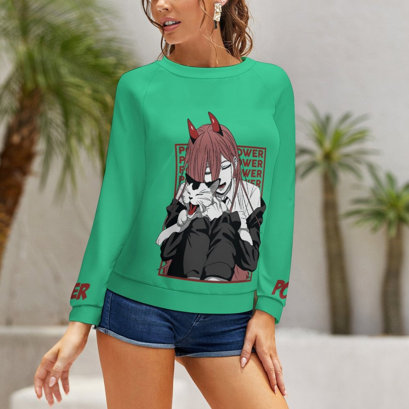 Women's Chainsaw Man Anime Sweatshirt