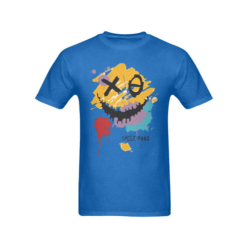 Men's Smile Mood Streetwear Classic Fit T-shirt