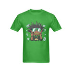 Men's Rich Black Guy Streetwear Classic Fit T-shirt