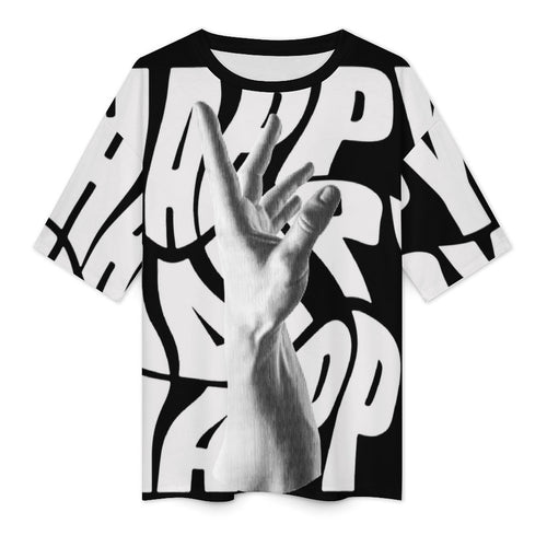 Women's Trippy Happy Acid & Punk Oversized T-shirt