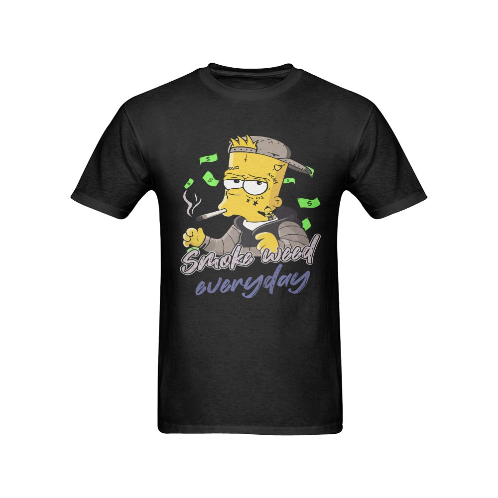 Men's Smoke Weed Everyday Streetwear Classic Fit T-shirt