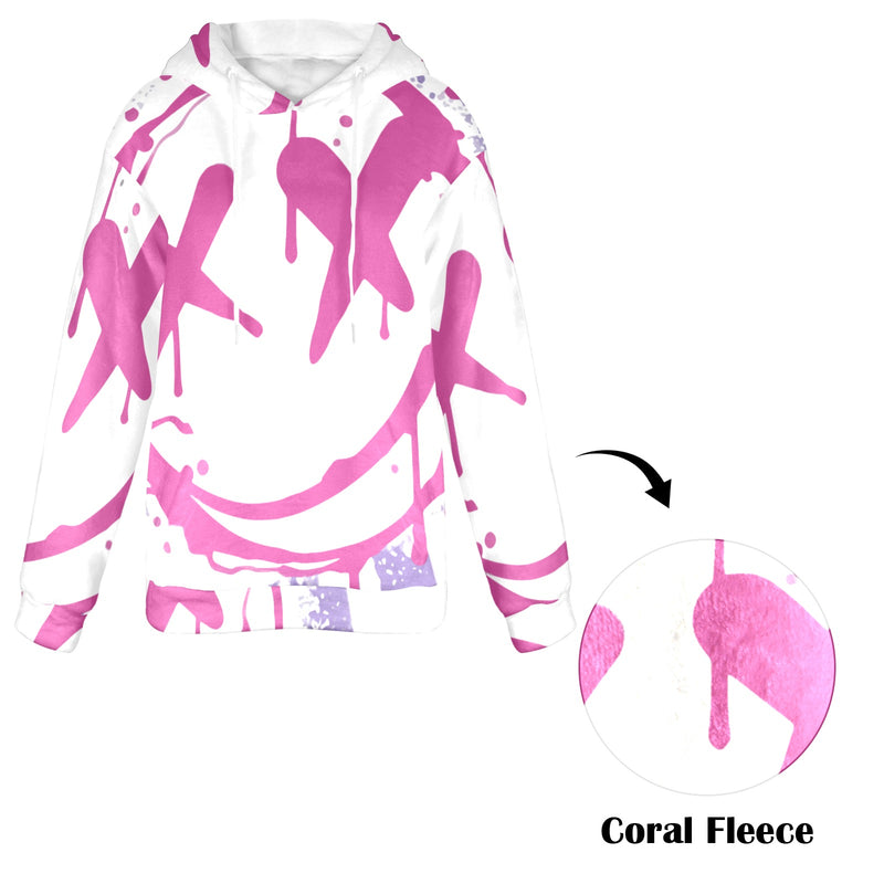 Women's Street Ink Streetwear Flannel Hoodie