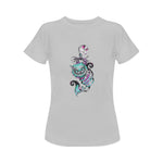 Women's Evil Cat Streetwear Classic Fit T-shirt