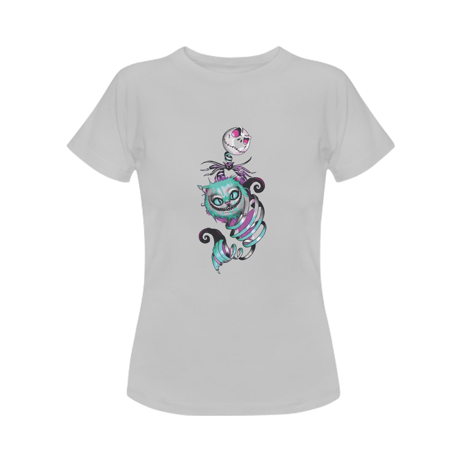 Women's Evil Cat Streetwear Classic Fit T-shirt