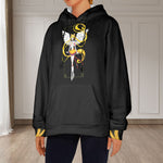 Women's Sailor Moon Card Anime Flannel Hoodie