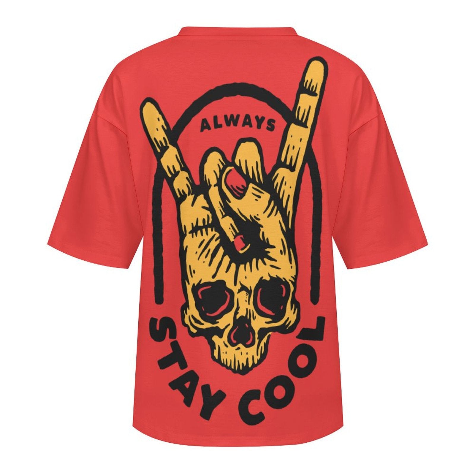 Men's Always Stay Cool Acid & Punk Oversized T-shirt